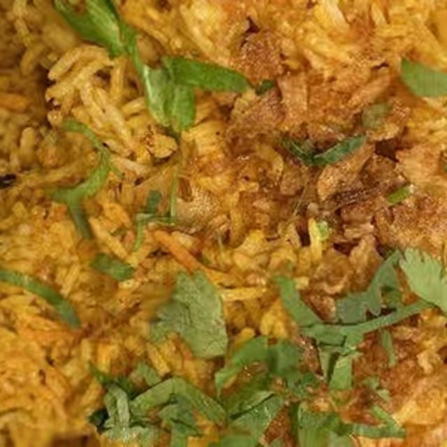 Lamb Biryani.