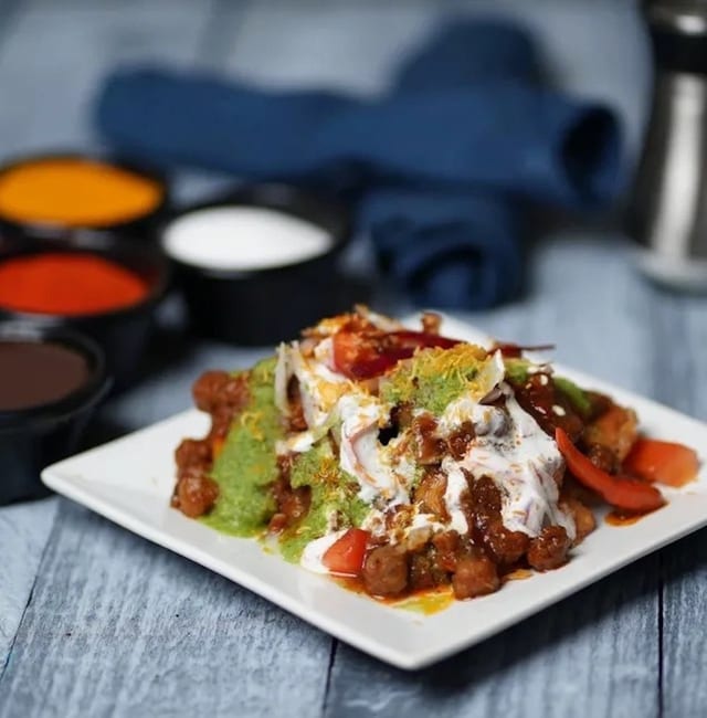 Samosa Chaat.